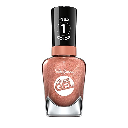 Sally Hansen Miracle Gel™, Terra-Coppa, Long Lasting, Gel-Like Formula, No UV Lamp Needed, Orange Nail Polish Beauty & Personal Care Sally Hansen