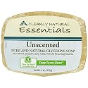 Glycerine Bar Soap - Unscented, 4 oz ( Pack of 2) Beauty & Personal Care Clearly Natural