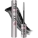 Maybelline Lash Sensational Sky Tubes Tubing Mascara, Extension-Like Lengthening Mascara, 24HR Eye Makeup with Shea Butter & Castor Oil, Very Black, 1 Beauty & Personal Care MAYBELLINE
