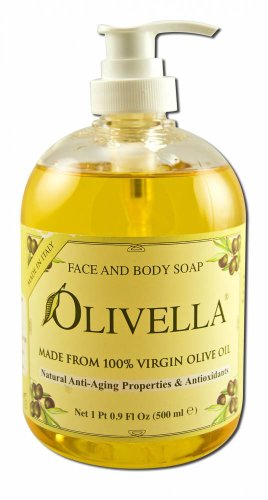 Olivella Liquid Soap Olive Oil 16.9 Oz Beauty & Personal Care Olivella