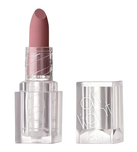 JOAH Air Light Satin Lipstick - Flying Shade | Long-Lasting Hydrating Satin Lipstick | Vegan, Lightweight, and Cruelty-Free | Perfect for Natural Beauty & Personal Care JOAH