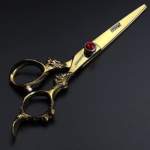 6 Inch Hairdressing Scissors Set, Hair Clipper(6 Inch Gold Set)