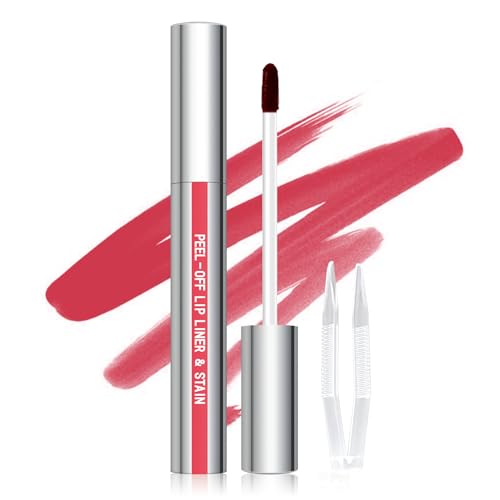 Cilrofelr Peel Off Lip Liner Stain, Long Wear Tattoo Lip Liner with Tweezer, Peel Off Lip Stain with Matte Finish, Long Lasting, Waterproof Beauty and Personal Care Cilrofelr Default Title