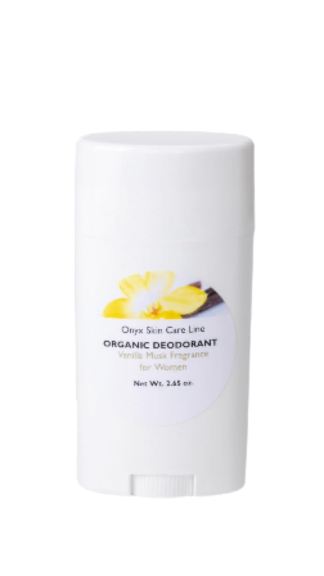 Onyx Skin Care Line Organic Deodorant for Women - Vanilla Musk Fragrance - Aluminum Free - Solid Stick Beauty and Personal Care Onyx Skin Care Line