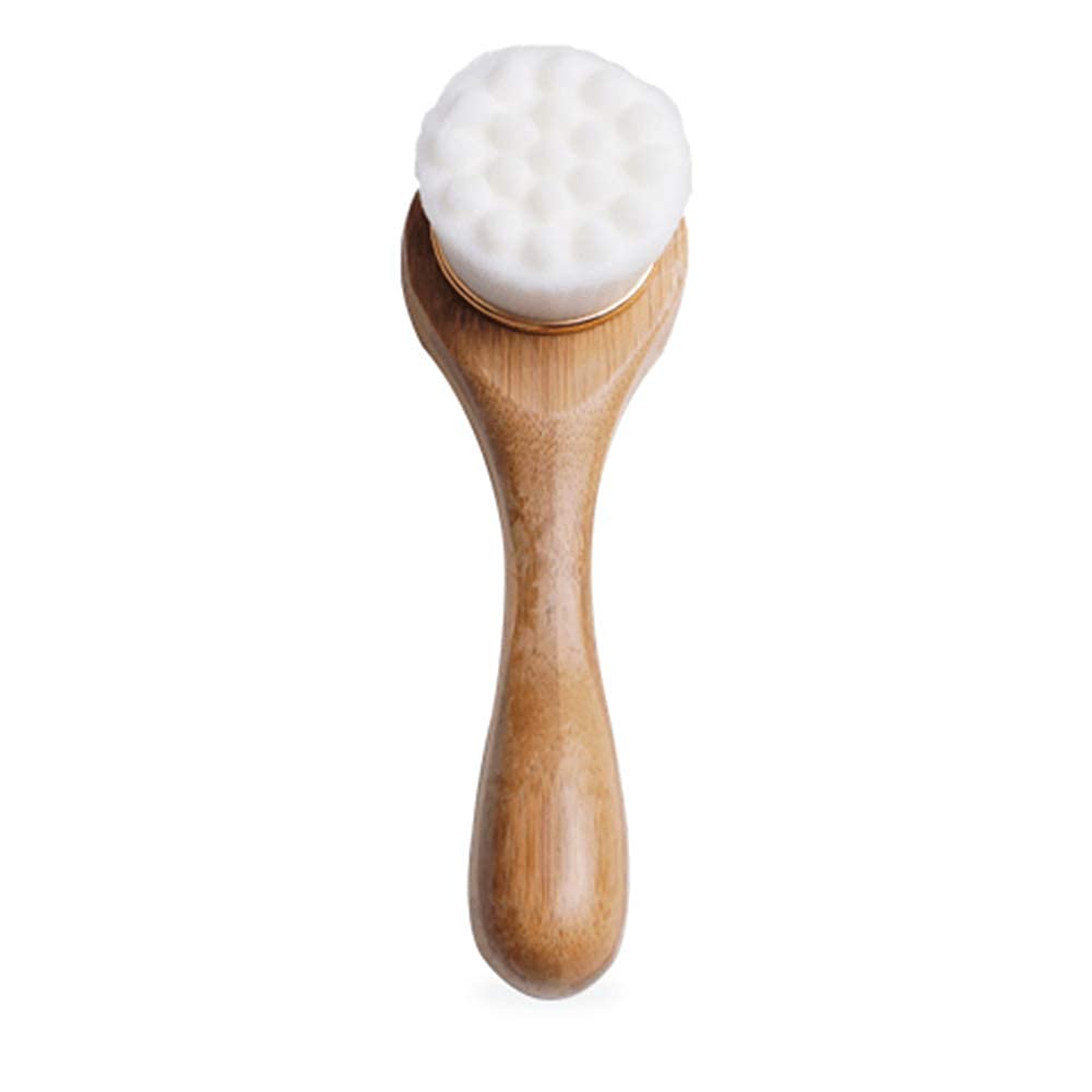 Alana Mitchell Bamboo Facial Cleansing Brush - Ultra Soft Face Scrubber - Deep Cleansing & Exfoliating Face Brush - Manual Scrub Facial Brush Beauty & Personal Care Alana Mitchell