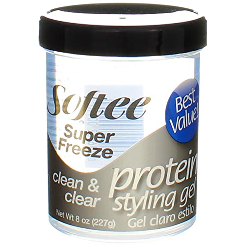 Softee Protein Super Freeze Hair Styling Gel, 8 Ounce Beauty & Personal Care Softee