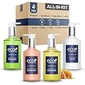 Eco Botanics Hotel Amenities Set | 10.14oz Pump Bottles | Shampoo, Conditioner, Hand & Body Wash, and Lotion | Set of 4 Beauty & Personal Care Terra Pure