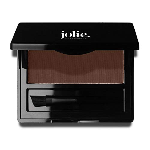 Jolie Brush on Brow Pressed Eye Brow Powder (Dark Brown) Beauty & Personal Care JOLIE. IMPECCABLE ME
