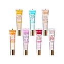 Ruby Kisses Broadway Vita-Lip Clear Lip Gloss (7 Pack) Ultra-Hydrating & Soothing Formula with Vitamins, High-Shine Non-Sticky Finish Lip Balm with Beauty & Personal Care Ruby Kisses