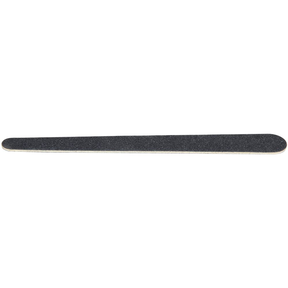 ForPro Professional Collection O-Files Wood Boards, Black, 100/180 Grit, Manicure & Pedicure Nail Files, 6” L x .75“ W, 100-Count Beauty & Personal Care ForPro Professional Collection