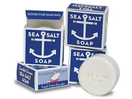 Swedish Dream Sea Salt Invigorating Bath Soap, 4.3 Ounce (Pack of 12) Beauty & Personal Care Red Co.