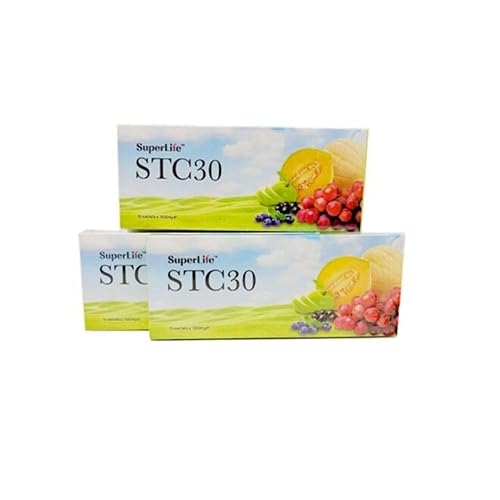 SUPERLIFE STC30 Stem Cell Anti Aging Supplement Reduce Wrinkles Pores Pimples Fine Lines Skin Texture (15 Sachets) Beauty & Personal Care SUPERLIFE