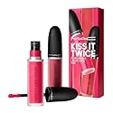 MAC Kiss It Twice Powder Kiss Liquid Duo: Pink Beauty & Personal Care MAC