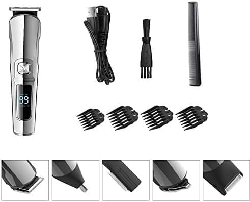 YREAJZVS Hair Clippers for Men, Waterproof All in one Hair Trimmer face Beard Trimmer Shaver Body Hair Clipper Electric Men trimer Hair Cutting Beauty and Personal Care YREAJZVS