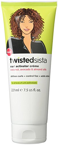 Atlas Ethnic Company Twisted Sista Curl Activator With Coconut, Avocado & Almond Oils, Creme, 7.5 Fl Oz (Pack of 1) Beauty & Personal Care Atlas Ethnic Company