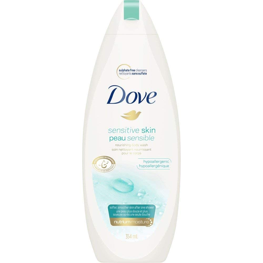 Dove Sensitive Skin Nourishing Body Wash, 12 Fluid Ounce (Pack of 3) Beauty & Personal Care Dove