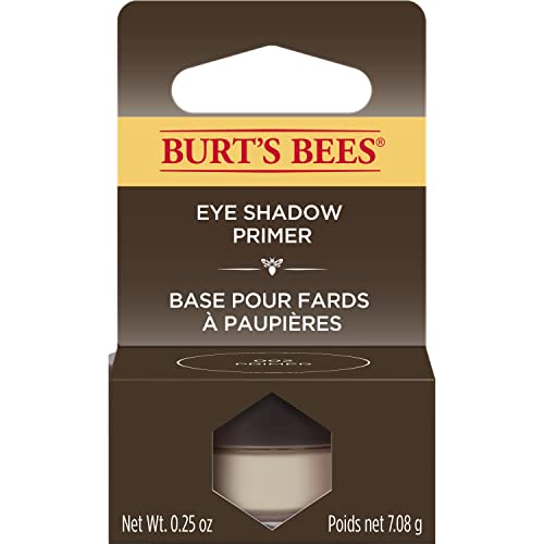 Burt's Bees Eye Shadow Primer, Neutral Ultra Sheer/Translucent Beige Color, Extends Wear For Powder Eye Shadow, For All Skin Tones - 0.25 Ounce Beauty & Personal Care Burt's Bees