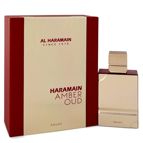 Amber Oud Rouge Cologne Eau De Parfum Spray 2 Oz Eau De Parfum Spray Beauty & Personal Care StarSun Depot