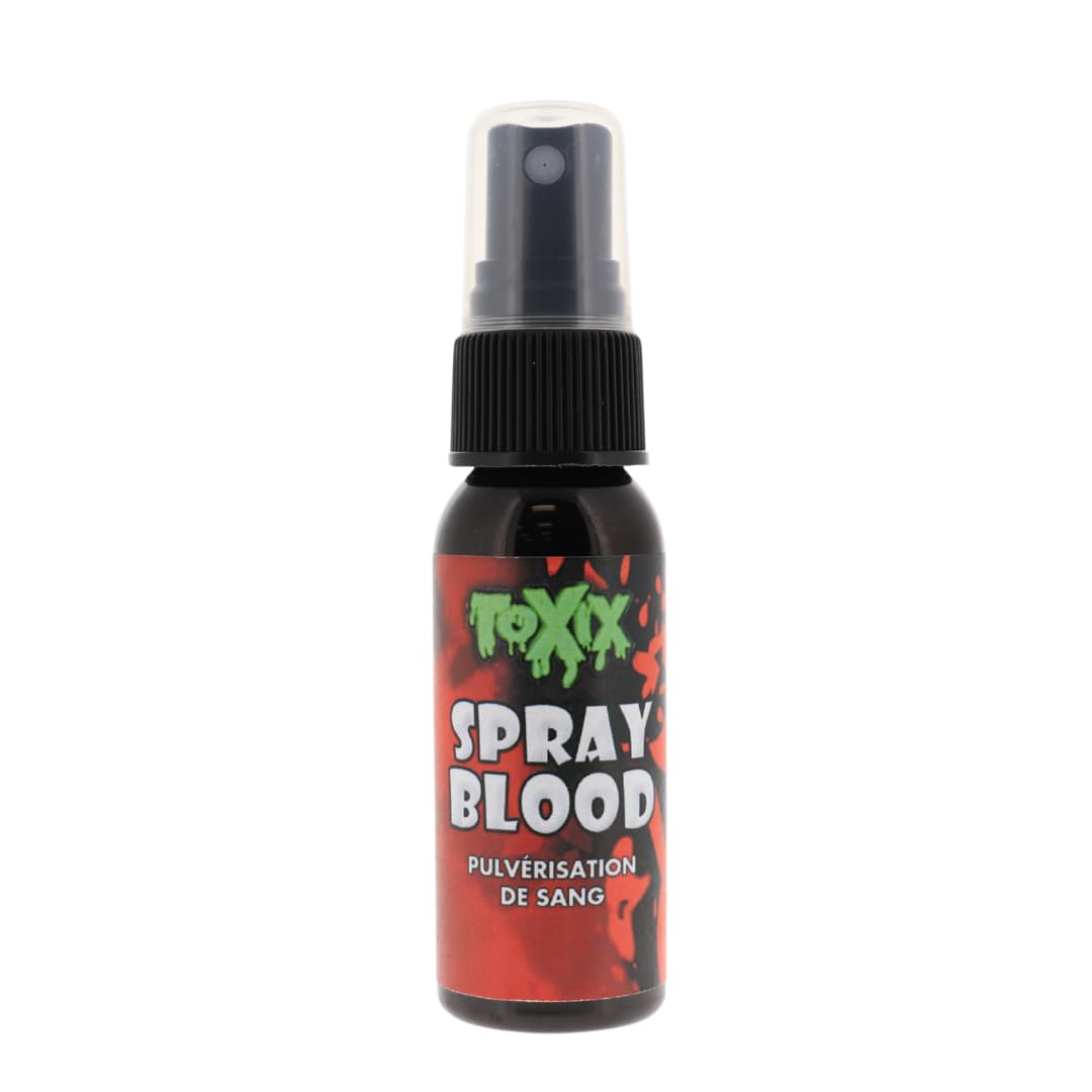 TOXIX 3PCS Halloween Fake Blood Kit- Spray Blood 1FL OZ + Blood Gel 1FL OZ + Bloody Scab 30 Grams, Washable Realistic Special FX Makeup, Zombie Beauty & Personal Care TOXIX