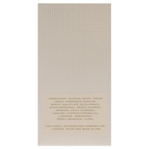 Lovely by SJP - Sweet, Floral, Musky Amber Woody Eau De Parfum Spray Fragrance for Women - With Notes of Mandarin, Bergamot, Apple, and Cedarwood Beauty & Personal Care Sarah Jessica Parker