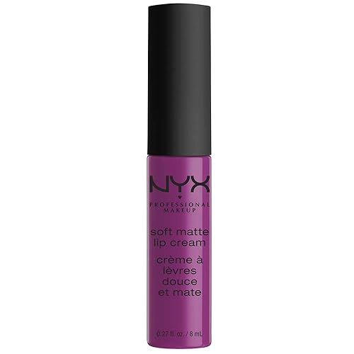 NYX PROFESSIONAL MAKEUP Soft Matte Lip Cream, Seoul, 0.27 Fluid Ounce Beauty & Personal Care NYX PROFESSIONAL MAKEUP