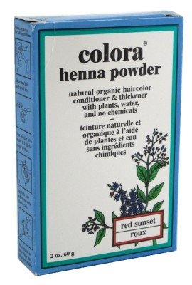 Colora Henna Powder Hair Color Red Sunset 2 Ounce (59ml) (6 Pack) Beauty & Personal Care Colora