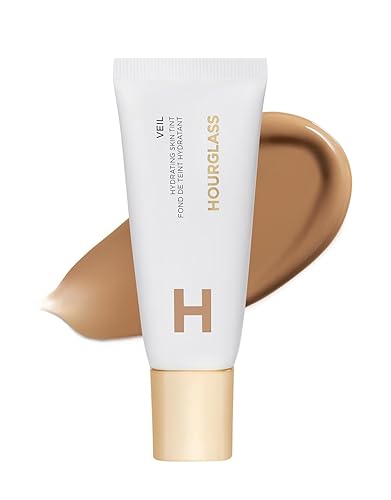 Hourglass Veil Hydrating Skin Tint, Dewy Tinted Moisturizer, Makeup and Skincare Benefits, Lightweight, Buildable Coverage, Vegan, Cruelty-Free Beauty & Personal Care HOURGLASS