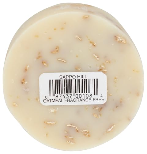 Sappo Hill Soap, Bar Soap, Oatmeal Natural, 3.5 Ounce, 1 Bar Beauty & Personal Care Sappo Hill