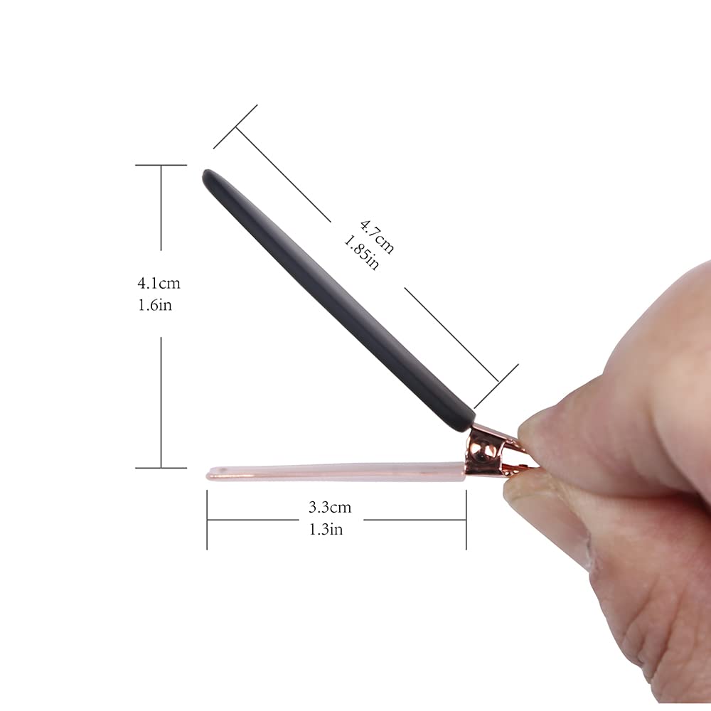 minihope 12 pieces No Bend Hair Clips, No Crease Curl Pin Clips for Makeup Application?2022 style, non-slip.Hair won't get caught between plastic Beauty & Personal Care minihope