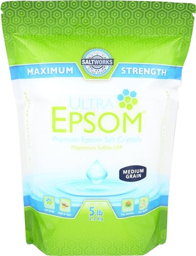 Saltworks, Bath Salt Medium, 80 Ounce Beauty and Personal Care SaltWorks