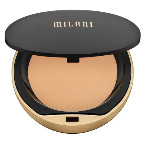 Milani Conceal + Perfect Shine-Proof Powder - (0.42 Ounce) Vegan, Cruelty-Free Oil-Absorbing Face Powder that Mattifies Skin and Tightens Pores