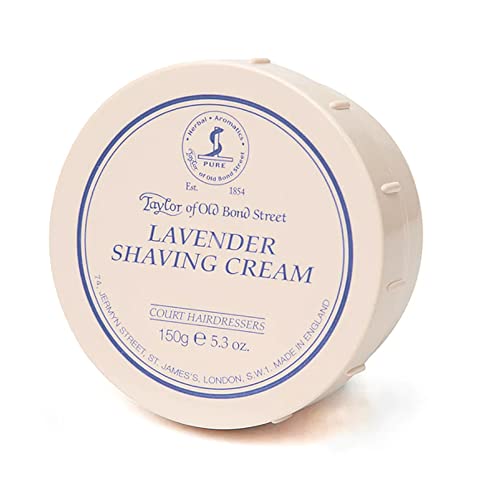 Taylor of Old Bond Street Lavender Shaving Cream Bowl, 5.3-Ounce 01003 Beauty & Personal Care Taylor of Old Bond Street