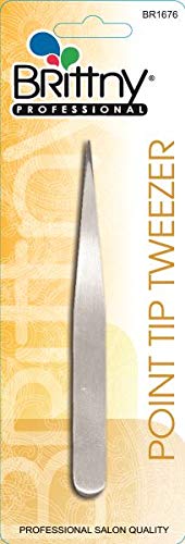 Brittny Tweezer - Deluxe Point Tip (Pack of 3) Beauty and Personal Care Brittny