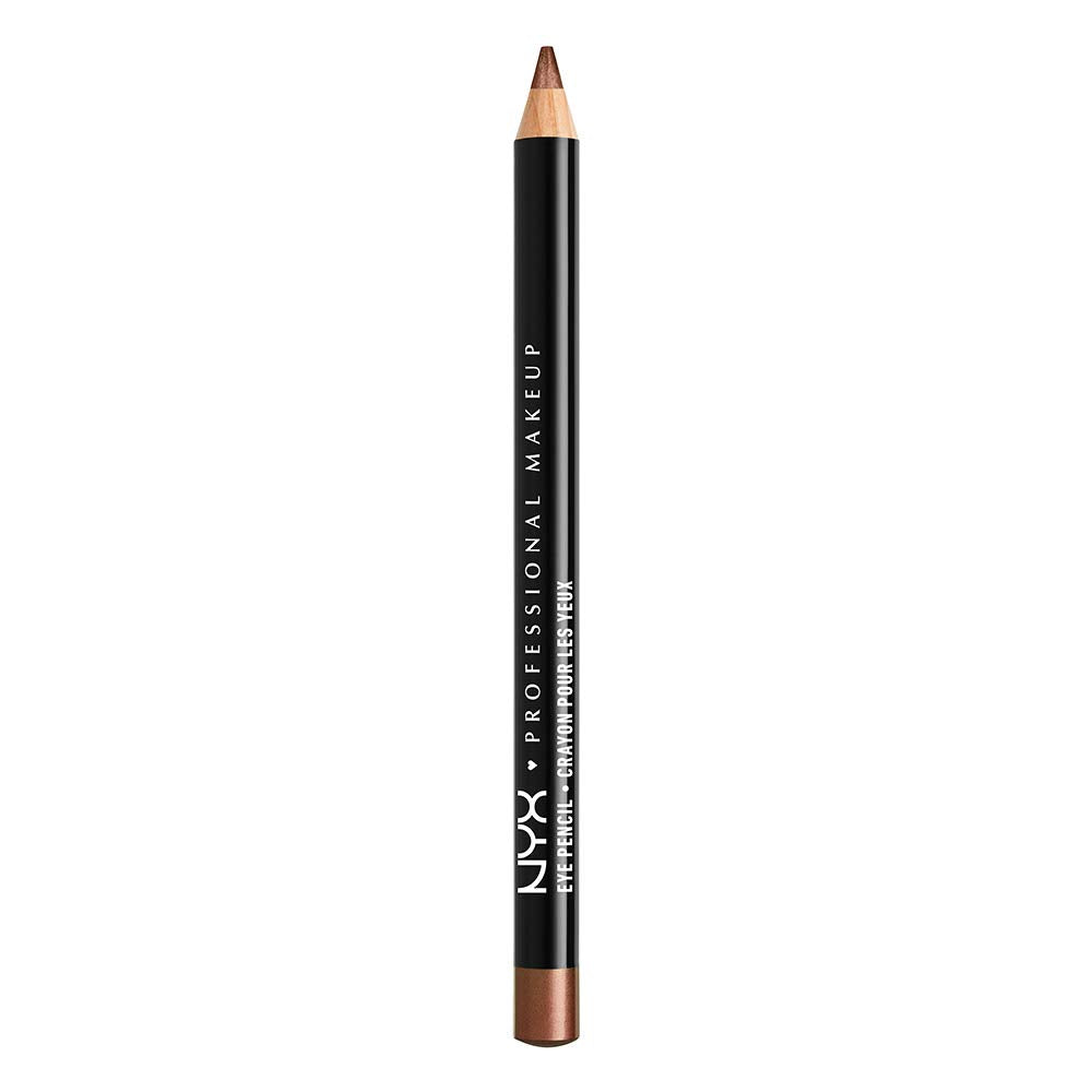 NYX PROFESSIONAL MAKEUP Slim Eye Pencil, Eyeliner Pencil - Cafe (Bronze Brown) Beauty & Personal Care NYX PROFESSIONAL MAKEUP