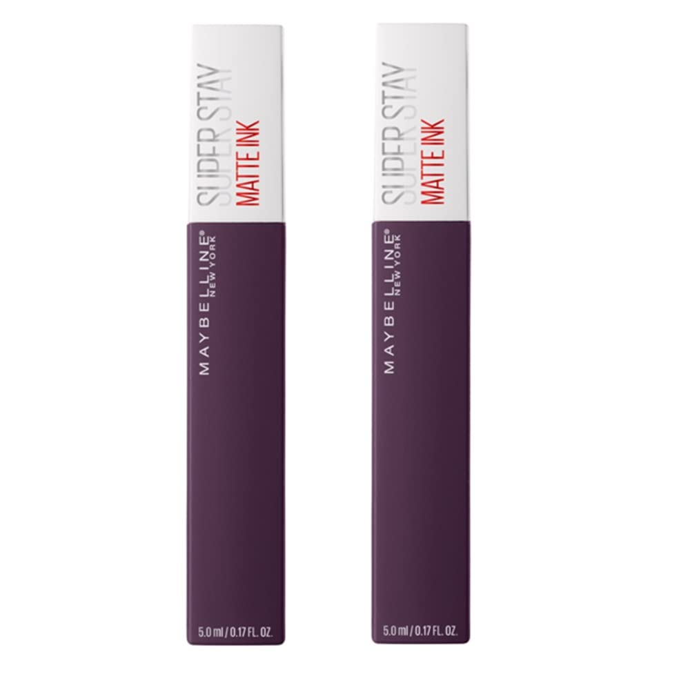 Pack of 2 Maybelline New York SuperStay Matte Ink Liquid Lipstick, Originator # 1102 Beauty & Personal Care MAYBELLINE