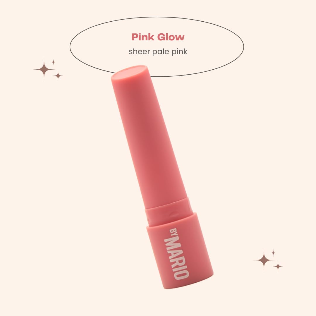 Makeup By Mario Moisture Glow Plumping Lip Serum - Pink Glow - Sheer Pale Pink Beauty & Personal Care BY MARIO