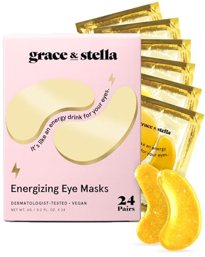 grace & stella Award Winning Under Eye Mask - Birthday Gifts for Women - Gel Eye Patches for Dark Circles, Puffy Eyes, Undereye Bags - Gifts for Mom Beauty & Personal Care grace & stella