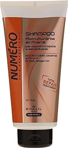 Brelil Numero Restructuring Shampoo with Oats (10.1 fl.oz)