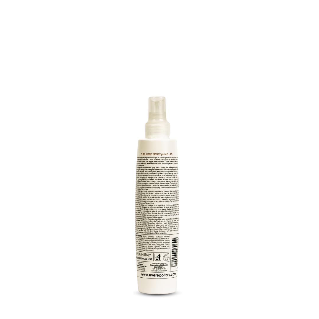 Ever Ego Curl Care Argan & Marula Spray 8.45oz Beauty & Personal Care Ever Ego Italy