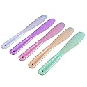 6Pcs Large Plastic Cosmetic Spatula Candy Color Reusable Cosmetic Mask Mixing Spoon Scoops Spatulas Stick Applicator Beauty Spa Makeup Tools Beauty & Personal Care luzen