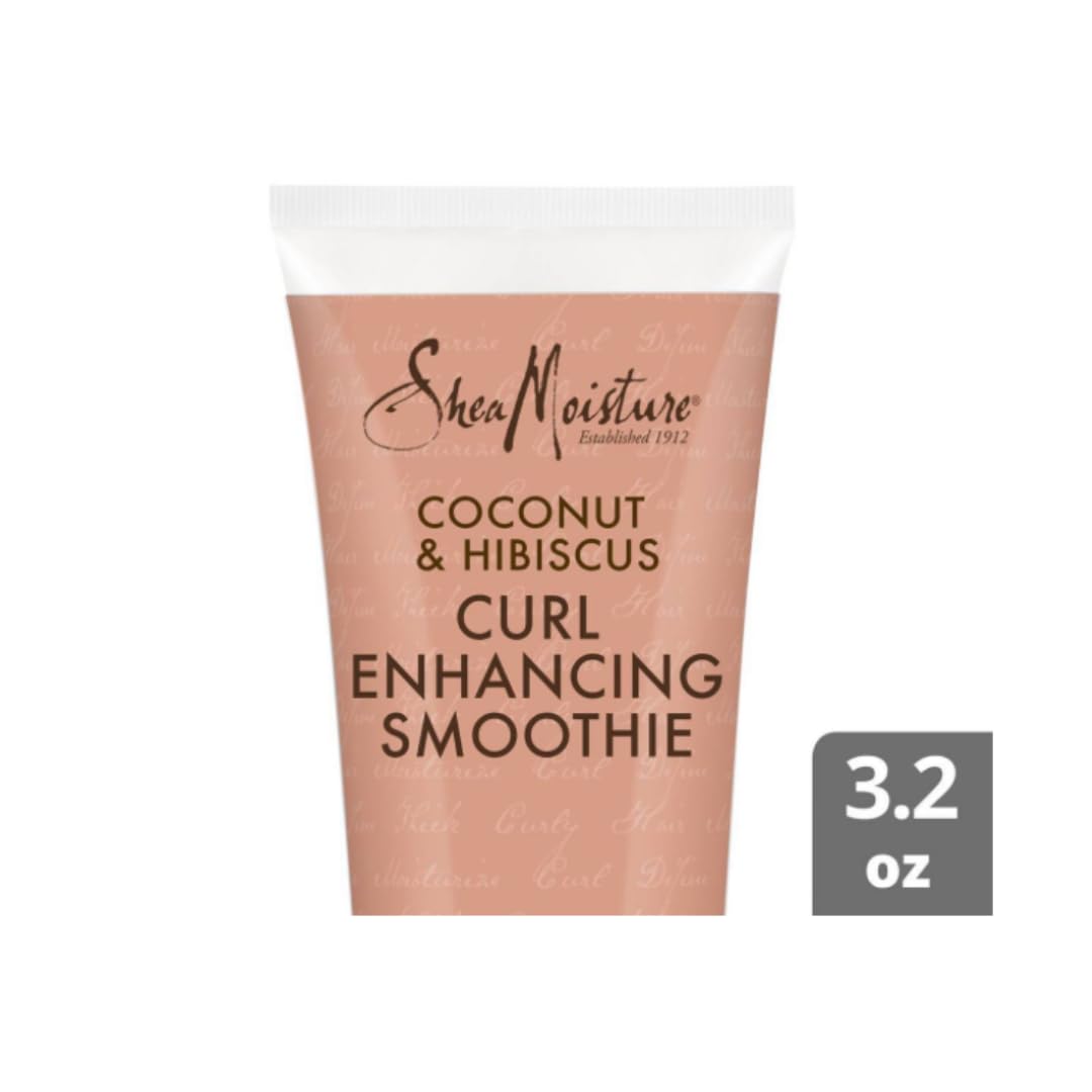 Coconut and Hibiscus Curl Enhancing Smoothie by Shea Moisture for Women - 3.2 oz Cream - Pack of 2 Beauty & Personal Care Shea Moisture