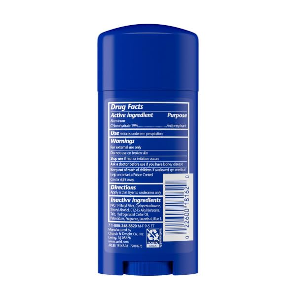 Arrid XX Extra Extra Dry Solid Antiperspirant Deodorant, Cool Shower, 2.6 oz. (pack of 3) Beauty & Personal Care Arrid