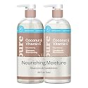 Renpure Coconut & Vitamin E Shampoo & Conditioner Set, Plant-Based - Nourishes & Seals In Moisture For Soft, Healthy Hair - For Dry, Lifeless Hair Beauty & Personal Care RENPURE