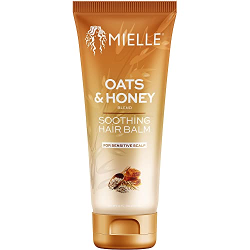 Mielle Organics Oats & Honey Soothing Hair Balm Beauty & Personal Care Mielle Organics