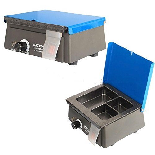 Doc.Royal Lab 3 Well Wax Heater Wax Heating Analog Dipping Pot Melting Melter 110V (US Stock) Beauty and Personal Care DOC.ROYAL