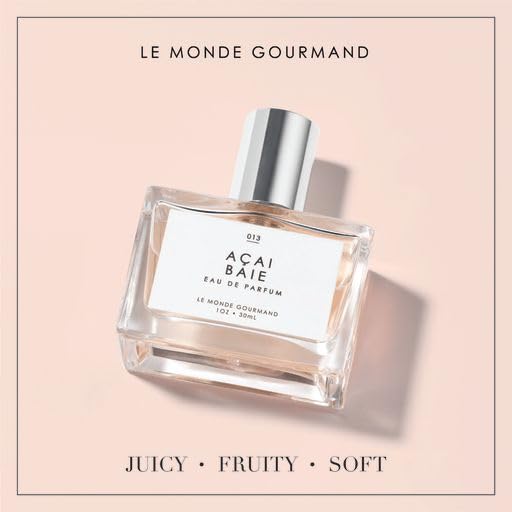 Le Monde Gourmand Açai Baie Eau de Parfum - 1 fl oz (30 ml) - Vanilla, Berry, Muguet Perfume Notes Beauty & Personal Care Le Monde Gourmand