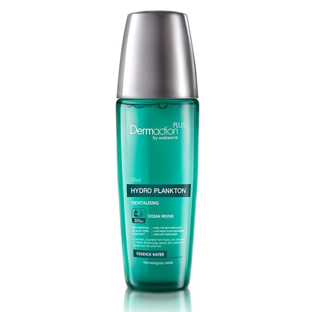 Dermaction plus Alive Hydro Plankton Revitalising Essence Water 130ml Beauty & Personal Care Dermaction plus