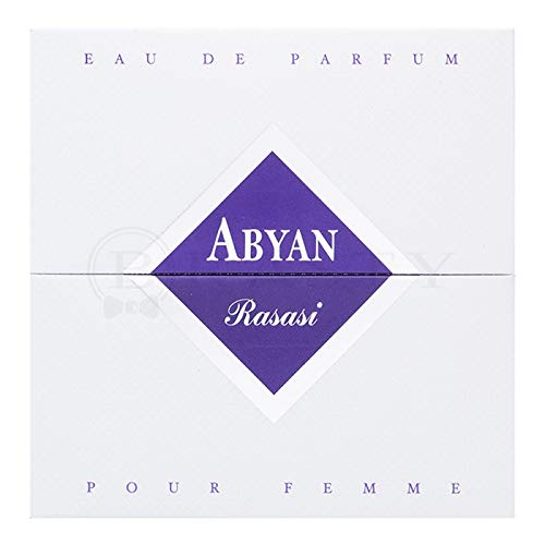 RASASI Abyan for Women EDP - Eau De Parfum 95 ML (3.2 oz) I Irresistible Pour Femme Spray I Lingering Sensuousness of Amber, Wood and Vanilla I Beauty & Personal Care RASASI