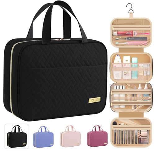 HOTOR Travel Toiletry Bag - Hanging Toiletry Bag for Women & Men, Makeup Bag/Big Comparment, Waterproof for Travel Accessories, Travel Essentials Beauty and Personal Care HOTOR Default Title