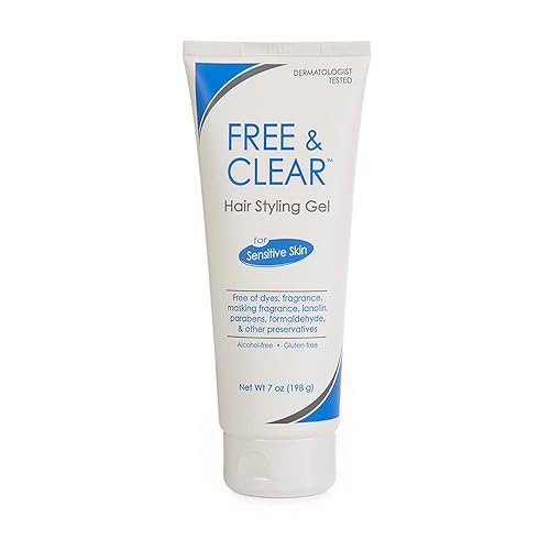 Free & Clear Hair Styling Gel 7 oz (Pack of 5) Beauty & Personal Care Free & Clear